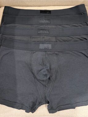 NEW!! SKIMS Men's Boxer Briefs in Black 4 Pack Size XL